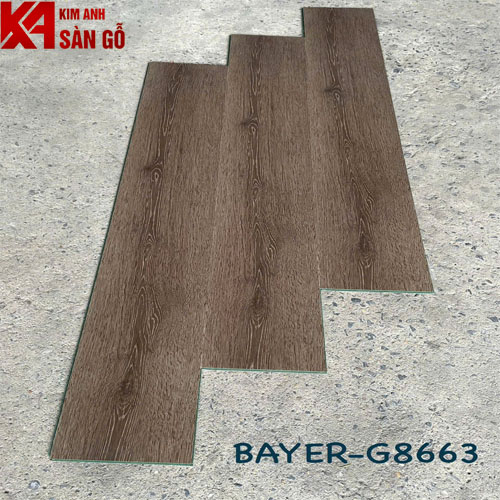 Sàn Gỗ Công Nghiệp 8MM MX Bayer-8663